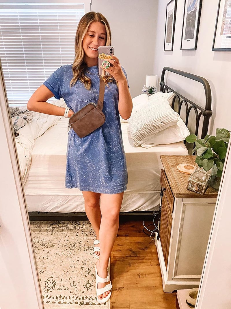 UTO Fanny Pack for Women Crossbody Trendy Fashion Belt Purse Chest Waist Hip Bumbag for Outdoor Shopping Travel Hiking - Image 2